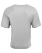 A4 Unisex Sprint Pocket T-Shirt silver ModelBack