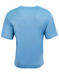 A4 Unisex Sprint Pocket T-Shirt light blue ModelBack