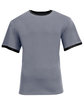 A4 Unisex Softek Ringer T-Shirt  