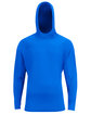 A4 Unisex Airflex Long-Sleeve Scuba Neck Hooded T-Shirt  