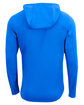 A4 Unisex Airflex Long-Sleeve Scuba Neck Hooded T-Shirt royal ModelBack