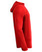 A4 Unisex Airflex Long-Sleeve Scuba Neck Hooded T-Shirt scarlet ModelSide