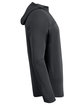 A4 Unisex Airflex Long-Sleeve Scuba Neck Hooded T-Shirt graphite ModelSide