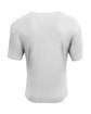 A4 Unisex Airflex T-Shirt white ModelBack