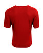 A4 Unisex Airflex T-Shirt scarlet ModelBack