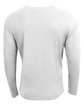 A4 Unisex Airflex Long-Sleeve Raglan T-Shirt white ModelBack