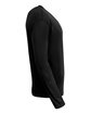 A4 Unisex Airflex Long-Sleeve Raglan T-Shirt black ModelSide