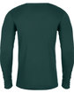 Next Level Apparel Men's Cotton Long-Sleeve Crew forest green OFBack