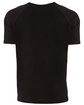 Next Level Apparel Unisex Raglan Short-Sleeve T-Shirt black/ black FlatBack