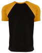 Next Level Apparel Unisex Raglan Short-Sleeve T-Shirt  FlatBack