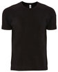 Next Level Apparel Unisex Raglan Short-Sleeve T-Shirt black/ black FlatFront