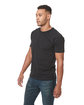 Next Level Apparel Unisex Raglan Short-Sleeve T-Shirt black/ black ModelSide