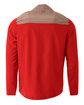 A4 Men's Element Quarter-Zip Jacket scarlet/ grphite ModelBack