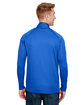 A4 Adult Daily Polyester Quarter-Zip royal ModelBack