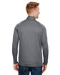 A4 Adult Daily Polyester Quarter-Zip graphite ModelBack