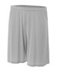 A4 Adult 7" Inseam Cooling Performance Short silver OFFront