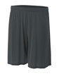 A4 Adult 7" Inseam Cooling Performance Short graphite OFFront