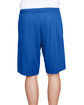 A4 Men's 9" Inseam Pocketed Performance Short royal ModelBack