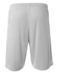 A4 Men's 7" Power Mesh Practice Short silver ModelBack