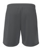 A4 Adult 7" Mesh Short With Pockets graphite ModelBack