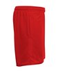 A4 Adult 7" Mesh Short With Pockets scarlet ModelSide