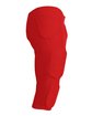 A4 Men's Integrated Zone Football Pant scarlet ModelSide