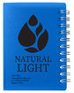 Prime Line Curve Small Spiral Notebook 3.25" X 4.25" translucnt royal DecoBack