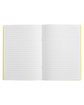 Prime Line Prisma Recycled Paper Journal Notebook sunny yellow ModelSide