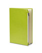 Prime Line Element Softbound Journal With Zipper Pocket lime green ModelSide