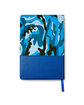 Prime Line Hard Cover Camo Canvas Journal navy blue ModelBack