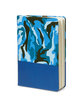 Prime Line Hard Cover Camo Canvas Journal navy blue ModelSide