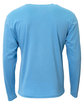 A4 Youth Long Sleeve Softek T-Shirt light blue ModelBack