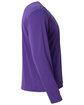 A4 Youth Long Sleeve Softek T-Shirt purple ModelSide