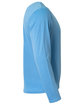 A4 Youth Long Sleeve Softek T-Shirt light blue ModelSide