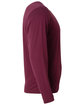 A4 Youth Long Sleeve Softek T-Shirt maroon ModelSide