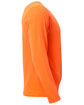 A4 Youth Long Sleeve Softek T-Shirt safety orange ModelSide