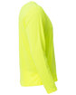 A4 Youth Long Sleeve Softek T-Shirt safety yellow ModelSide