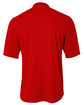 A4 Youth Tek 2-Button Henley Jersey scarlet ModelBack