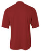 A4 Youth Tek 2-Button Henley Jersey cardinal ModelBack