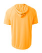 A4 Youth Hooded T-Shirt safety orange ModelBack