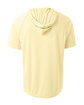 A4 Youth Hooded T-Shirt light yellow ModelBack