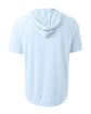 A4 Youth Hooded T-Shirt pastel blue ModelBack