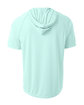 A4 Youth Hooded T-Shirt pastel mint ModelBack