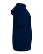 A4 Youth Hooded T-Shirt navy ModelSide
