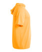 A4 Youth Hooded T-Shirt safety orange ModelSide