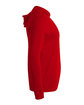 A4 Youth Long Sleeve Hooded T-Shirt scarlet ModelSide