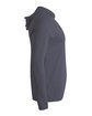 A4 Youth Long Sleeve Hooded T-Shirt graphite ModelSide