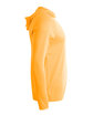 A4 Youth Long Sleeve Hooded T-Shirt safety orange ModelSide