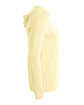 A4 Youth Long Sleeve Hooded T-Shirt light yellow ModelSide