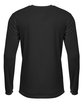 A4 Youth Long Sleeve Sprint T-Shirt black ModelBack